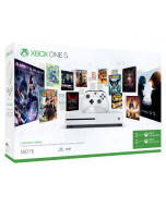 Игровая приставка Microsoft Xbox One S 500 Gb White + Игровой абонемент на 3 месяца + Live Gold на 3 мес